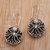 Sterling silver dangle earrings, 'Octopus Majesty' - Sterling Silver Octopus Dangle Earrings from Bali (image 2b) thumbail