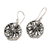 Sterling silver dangle earrings, 'Octopus Majesty' - Sterling Silver Octopus Dangle Earrings from Bali (image 2d) thumbail