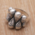Sterling silver cocktail ring, 'Multiply' - Intricate Sterling Silver Cocktail Ring Crafted in India (image 2b) thumbail