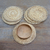 Natural fiber placemats, 'Bali Braid' (set of 6) - Round Natural Fiber Placemats (Set of 6) (image 2c) thumbail