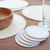 Natural fiber table linen set, 'Nature in the Round' (set for 6) - Round Woven Pandanus Leaf Placemats and Coasters (Set of 6) (image 2c) thumbail