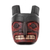 Wood mask, 'Totem Head' - Hand Carved Wood Totem Wall Mask from Indonesia (image 2a) thumbail