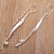 Cultured pearl drop earrings, 'Dewy Twist' - Modern Cultured Pearl Drop Earrings Crafted in Bali (image 2c) thumbail