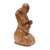 Wood sculpture, 'Care of a Mother' - Mother and Child-Themed Suar Wood Sculpture from Bali thumbail