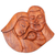Wood relief panel, 'Jesus' Birth' - Hand Carved Balinese Relief Panel of the Holy Family thumbail