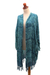 Rayon batik kimono, 'Sea Sponge' - Breezy Rayon Kimono with Batik Design (image 2b) thumbail