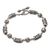 Sterling silver link bracelet, 'Beauty's Way' - Ornate Sterling Silver Link Bracelet from Bali
