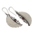Garnet dangle earrings, 'Gate of Olympus' - Garnet Dangle Earrings from Bali (image 2d) thumbail