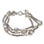 Rainbow moonstone link bracelet, 'Storm Within' - Rainbow Moonstone Artisan Crafted Link Bracelet (image 2a) thumbail