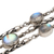 Rainbow moonstone link bracelet, 'Storm Within' - Rainbow Moonstone Artisan Crafted Link Bracelet (image 2d) thumbail