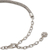 Sterling silver chain bracelet, 'Trailing Flower' - Women's Chain Bracelet with Flower Charm (image 2b) thumbail