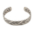 Sterling silver cuff bracelet, 'Fast Forward' - Sterling Silver Cuff Bracelet from Bali thumbail