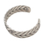 Sterling silver cuff bracelet, 'Fast Forward' - Sterling Silver Cuff Bracelet from Bali (image 2e) thumbail