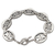 Sterling silver link bracelet, 'Rule Brittania' - Sterling Silver Link Bracelet from Bali (image 2b) thumbail