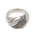 Sterling silver band ring, 'Boundless Inspiration' - Modern Sterling Silver Band Ring from Bali (image 2d) thumbail