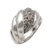 Sterling silver band ring, 'Boundless Inspiration' - Modern Sterling Silver Band Ring from Bali (image 2e) thumbail