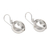 Sterling silver dangle earrings, 'Shining Baubles' - Polished Sterling Silver Dangle Earrings from Bali (image 2e) thumbail