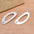 Sterling silver dangle earrings, 'Dynamic Forms' - Artisan Crafted Sterling Silver Dangle Earrings