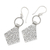 Sterling silver dangle earrings, 'Lamak' - Balinese Sterling Silver Dangle Earrings (image 2c) thumbail