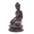 Bronze statuette, 'Earth Witness' - Bronze Statuette of Balinese Buddha (image 2d) thumbail