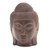 Hibiscus wood sculpture, 'Double-Faced Buddha' - Hibiscus Wood Two-Sided Buddha Sculpture