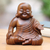 Wood sculpture, 'Tranquil Buddha' - Hand Carved Wood Buddha Sculpture from Bali (image 2) thumbail