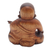 Escultura de madera - Escultura de Buda de madera tallada a mano de Bali