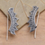 Sterling silver climber earrings, 'Magnificent Crown' - Traditional Balinese Sterling Silver Ear Climber Earrings thumbail
