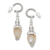Carnelian dangle earrings, 'Temple Lantern' - Sterling Silver and Carnelian Earrings  Handcrafted in Bali (image 2d) thumbail