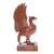 Wood sculpture, 'Liver Bird' - Hand Carved Wood Sculpture of Liver Bird