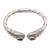 Gold-accented prasiolite cuff bracelet, 'Twin Tears' - Gold-Accented Prasiolite Cuff Bracelet from Bali