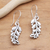 Sterling silver dangle earrings, 'Rice Stalks' - Detailed Rice Stalk Sterling Silver Earrings