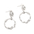 Sterling silver dangle earrings, 'Rice Wheels' - Leafy Rice Stalk Silver Dangle Earrings thumbail