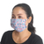 Gesichtsmasken aus Baumwolle, (3er-Set) - Set aus 3 einlagigen Baumwoll-Druck-Gesichtsmasken mit elastischen Schlaufen
