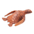 Escultura de madera - Escultura artesanal de tortuga marina tallada a mano