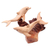Wood sculpture, 'Dolphin Harmony' - Artisan Crafted Coral Reef and Dolphin Sculpture