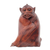 Wood sculpture, 'Cold Monkey' - Unique Wood Monkey Sculpture from Bali Artisan thumbail
