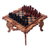 Schachspiel aus Holz - Schachspiel aus Meeresleben-Holz