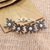 Cultured pearl link bracelet, 'Jawan Blossom' - Cultured Pearl Flower Link Bracelet from Bali thumbail