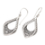 Sterling silver dangle earrings, 'Sukawati Pride' - Balinese Sterling Silver Dangle Earrings