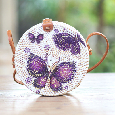 Minimalist Butterfly Print Shopper Bag | SHEIN