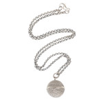 Sterling silver harmony ball necklace, 'Sweet Protection' - Balinese Silver Jawan Harmony Ball Necklace