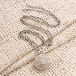 Sterling silver harmony ball necklace, 'Sweet Protection' - Balinese Silver Jawan Harmony Ball Necklace
