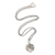 Sterling silver harmony ball necklace, 'Sweet Breeze' - Silver Balinese Harmony Ball Necklace thumbail