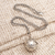 Sterling silver harmony ball necklace, 'Modern Amulet' - Contemporary Harmony Ball Sterling Silver Necklace (image 2b) thumbail