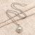 Sterling silver harmony ball necklace, 'Caring Love' - Sterling Silver Amulet Harmony Ball Necklace (image 2b) thumbail