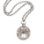 Collar bola armonía en plata de primera ley - Collar de bola armonía de amuleto de plata de ley