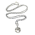 Harmonie-Kugel-Halskette aus Sterlingsilber - Sterlingsilber-Gänseblümchen-Harmony-Ball-Halskette (18 Zoll)