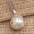 Sterling silver harmony ball necklace, 'Angel Call' - Balinese Sterling Silver Harmony Ball Necklace 20 Inch Chain (image 2) thumbail