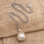 Sterling silver harmony ball necklace, 'Angel Call' - Balinese Sterling Silver Harmony Ball Necklace 20 Inch Chain (image 2b) thumbail
